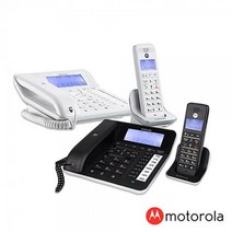 모토로라 디지털 유무선전화기 C7201A (자동응답/녹음/발신자표시), C7201A 블랙