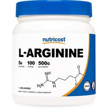 뉴트리코스트 L-아르기닌 파우더, 500g, 1개