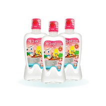 동아제약 어린이 가그린 380ml x 3개 / 구강청결, 사과맛 3개