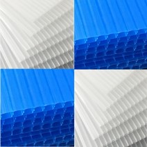 플라스틱골판지 PVC골판지 5장묶음 바닥보양재 대각이 맞는 플라베니아, 청색, 3T x 900 x 1800 (5개), 5개