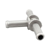 자동차냉각 부품 용품 N90693001 알루미늄 냉각수 T 피팅 호스 커넥터 커플러 물 파이프 VW Jetta Skoda fo, 한개옵션0