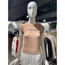 밸리걸 레터링포인트티셔츠 910590