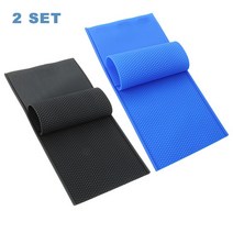 밀랍 프레스 시트 금형 유연한 점자 기계 실리콘 무해한 수제 내구성 만들기 도구 2, 02 Blue Black