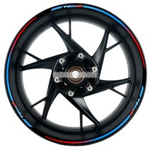 스즈끼 DL250 브이스트롬650 VSTROM1050 빛반사 휠스티커 레터링 튜닝 필름 커스텀 파츠 리플렉티브 방수, 브이스트롬그라데이션 삼색