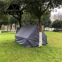 자바라 접이식 소형 다기능 캐빈 겨울 캠핑 해먹 커버 대형 캐노피 텐트, 02 GRAY