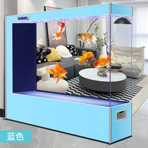 특대형 수조 어항 가정 피쉬샵, 스카이블루