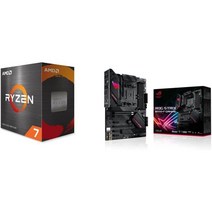 AMD Ryzen 7 5800X 8코어 16스레드 잠금 해제 데스크탑 프로세서, 프로세서 + ROG Strix B550-F