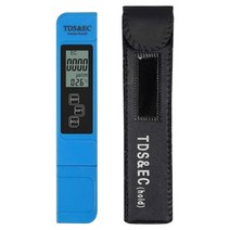 디지털 수질 테스터 TDS EC 미터 범위 0-9990 다기능 수질 온도 측정기 PPM, CHINA|blue