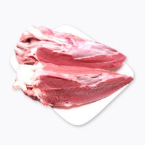 더펫코리아 원료육 소염통 1kg 애견간식, 1개, 소고기