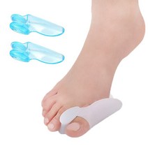굽은등 굽은어깨 라운드숄더 교정기 교정발가락 분리기 깔창 링 외반증 교정 패드 풋 케어 정형 외과 발, 05 1Pair Blue