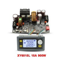 파워 서플라이 0 60V CNC 가변 DC 안정화 전압 전원 공급 장치 정전압 및 정전류 15A20A 9001200W 스텝 다운 모듈, XY6015L