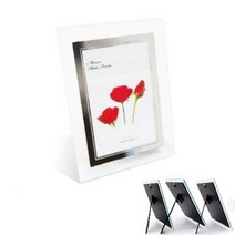 국내생산 투명 크리스탈 유리액자 5R 5*7 탁상액자 디자인소품, 상품선택