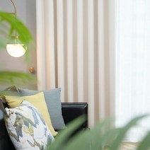 [리앤룸] 메이비 형상기억 고밀도 암막커튼 (특대형)