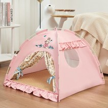 사각난방텐트 침대용 원터치 실내 난방 텐트 애완 동물 cat and dog universal closed cat house 이동식 빨 수 있는 통기성 anti-mosquito