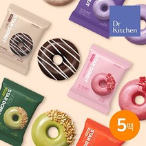 [닥터키친] 스타도넛 45g 5종 5팩, 02.스타도넛 더블초코 45g 5팩