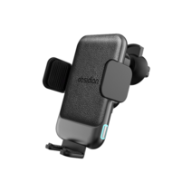 옵시디언 15W FOD센서 차량용 무선충전 거치대 CT-W11, 1개, 블랙