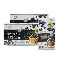 아름뜰_(국산검은콩100%) 맷돌로 갈아만든 국산 검은콩검정깨두유 40팩 (180ml 20팩 2박스), 180ml