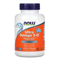 나우푸드 울트라 오메가3-D 600EPA 300DHA 소프트젤, 180정, 1개
