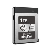 CF카드 KingFast CFexpress B 메모리 카드 128GB 256GB 512GB 1 테라바이트 CF 익스프레스 디지털 SLR 카메라 원시 4K 비디오, [01] 128GB