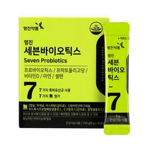 영진 세븐바이오틱스 유산균 30포 특허유산균 사용, 1통