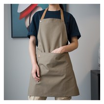 에쉬울프 길이조절 앞치마, 브라운, 1개