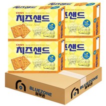 크라운 치즈샌드 240g 4개, 1세트