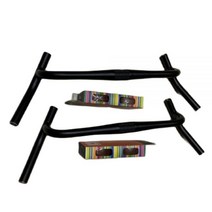 중간 너비 합금 코너 바, 2 bars