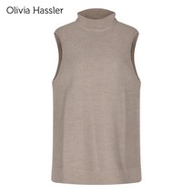 올리비아하슬러 라운드 니트 베스트