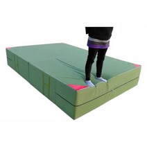 체육매트 유도 체조 낙법 구르기 착지 두꺼운매트 접이식, 접이식 1m x 0.5m x 10cm 50 밀도