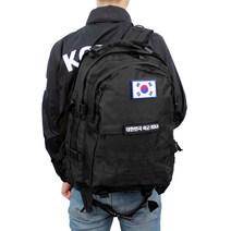 후아미 군인가방 40L 군대 출타 로카 백팩 + 태극기 패치