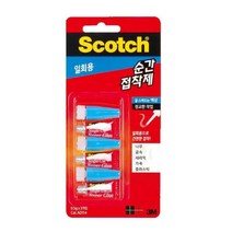 3M 스카치 일회용 액상타입 순간접착제 목공본드 초강력접착제 순간본드