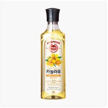 [공식판매몰] 프리미엄 카놀라유 500ml x 6개, 1개