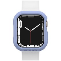 OtterBox 애플 워치 시리즈 8 7 45mm용 올데이 케이스 포장 블랙, Velveteen