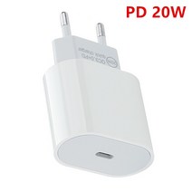 샤오미 삼성 호환 S21 S20 용 고속 충전 USB 충전기 아이폰 12 11 프로 맥스 8 XR SE 타입 C EU 휴대폰 어댑터 PD 20W 18W, 02 18W