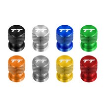 타이어 휠 자동차 4pcs 자동차 휠 타이어 밸브 스템 에어 캡 아우디 Q3 Q5 Q7 A4 B6 B8 B7 C5 C6 C7 A1 A3, 08 for TT_06 orange