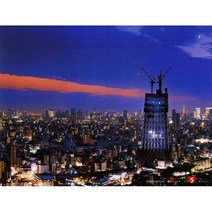 500피스 직소퍼즐 - 도쿄의 밤 하늘 (초미니), 단품, 단품