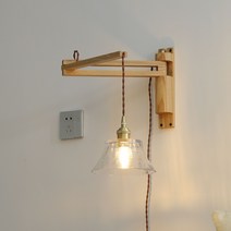 빈티지 벽등 조명 벽 램프 월 우드, C