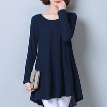 [에이주미] 티비아 백 플리츠 리본 티셔츠
