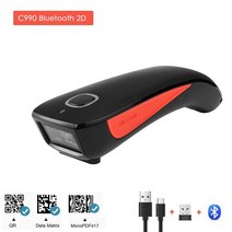 QR 큐알 코드 스캔 인식 바코드 스캐너 C750 블루투스 2D 및 IOS 안 드 대, 중국, C990 블루투스 2D, 03 C990 블루투스 2D