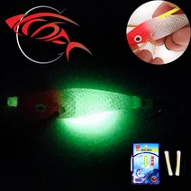광호낚시샵 케미에기 캐미에기 문어 쭈꾸미 워킹 갑오징어 에기, 빨간머리(8cm)