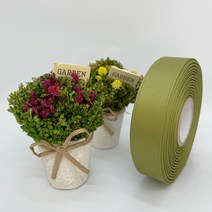 제이제이리본 무광양면10mm 15mm 25mm 40mm41칼라(길이 22.5M ) 공단리본, NO17