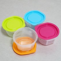 이노마타 렌지 밥팩 용기 원형 4p, 270ml