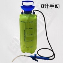 오토바이 미션 브레이크 기름 엔진 오일 잔유 주입기 5L 8L, 8리터 수동개