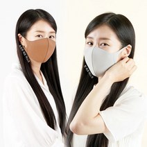 항균루비셀 소프트/핏 퍼프 마스크, 소프트 검정 A