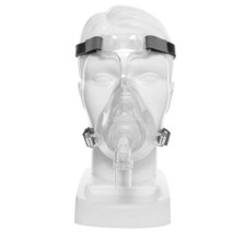 코골이양압기 방지기구 마스크 FA-02B 실리콘 CPAP 마스크 풀 페이스 자동차 BMC 레스메드 리스피, 01 1 set_01 S