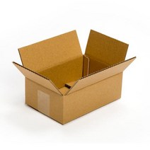 Pratt PRA0023 100% Recycled Corrugated Cardboard Box 9” Length x 6” Width x 4” Height Kraft, 1
