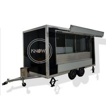 4M 길이 이동식 식품 트레일러 카트키오스크 요리 장비 프라이 후드 팬 스낵 냉장고 바다로, 3M Factory price
