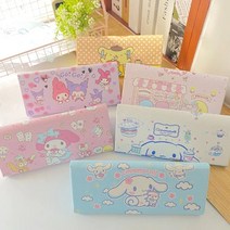 산리오 쿠로미 시나모롤 폼폼푸린 마이멜로디 안경케이스 보관함 안경집 안경닦이 세트