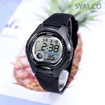카시오 LW-200-1B 전자알람 손목시계 어린이 아동 학생 패션 방수