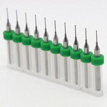 인쇄 회로 기판 0.55mm PCB 드릴 키트 10 피스 목공 금속 CNC 라우터 레이저 커팅 머신 및 밀링, 01 0.15mm      10PCS